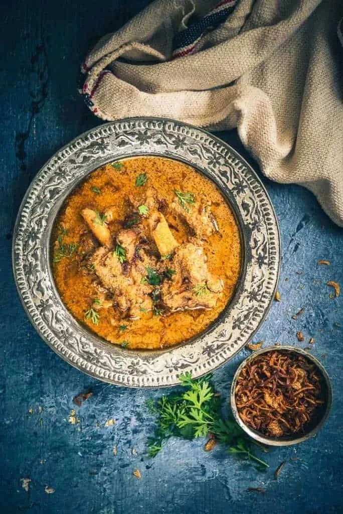 Slow-cooked mutton curry
